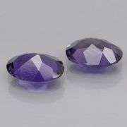 Dazzling 2.03ct blue violet hue Iolite pair