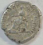 Faustina Jr (wife of Marcus Aurelius) Roman Silver Denarius, 161 AD