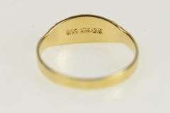 10K Yellow Gold Black Hills Leaf Nature Motif Child's Baby Ring