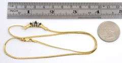 Sweet Marquise Sapphire Necklace