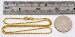 Practical 18k  YG Necklace