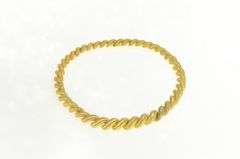 18K Yellow Gold Carlo Weingrill San Marco Link Designer Chain Necklace