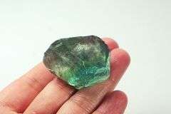 Glowing 158ct natural rough Flourite
