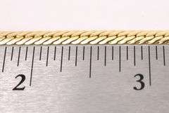Admired Herringbone Chain Necklace In 14K Yellow Gold