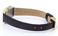 Omega De Ville Quartz Black Leather Strap Ladies Watch