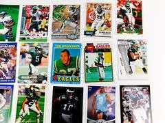 25 Philadelphia Eagles Football Cards