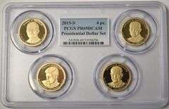 2015-S Presidential Dollar Proof Set PCGS PF69DCAM