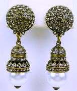 Heidi Daus Ornate Drop Earrings