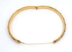 Colorful 14k Bangle