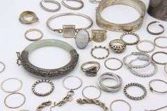 Group Lot of Vintage 925 Sterling Silver Jewelry