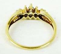 Pretty 10K Tanzanite & Diamond Accent Ring, Size 7