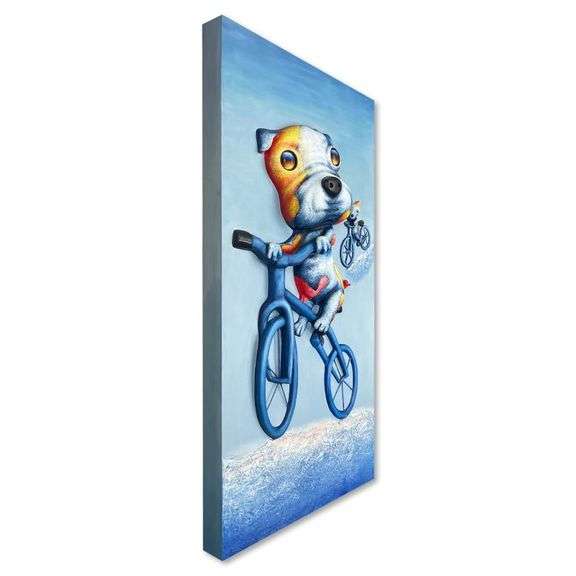 Biking Brothers by Wang, ZhiWu