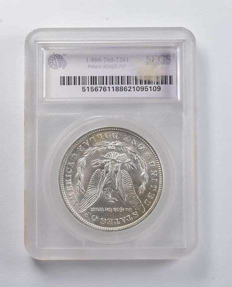 MS63 1921 Morgan Silver Dollar So Called Zerbe Reverse SEGS