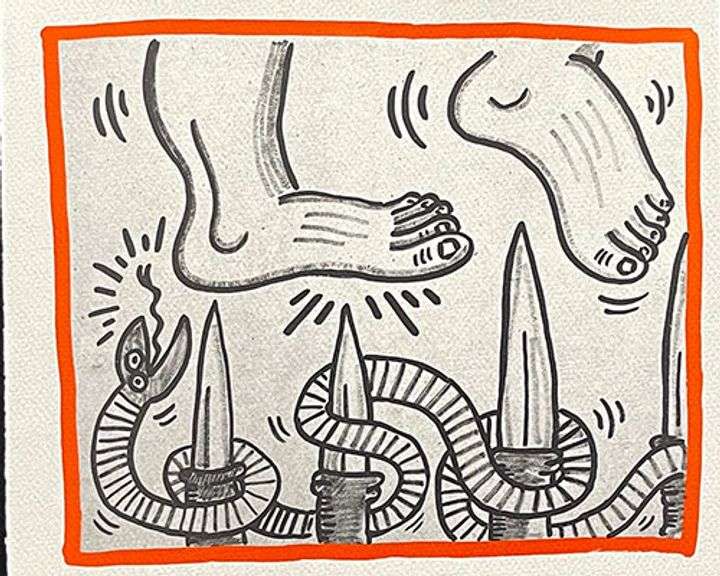 Very Collectable Limited Edition Keith Haring