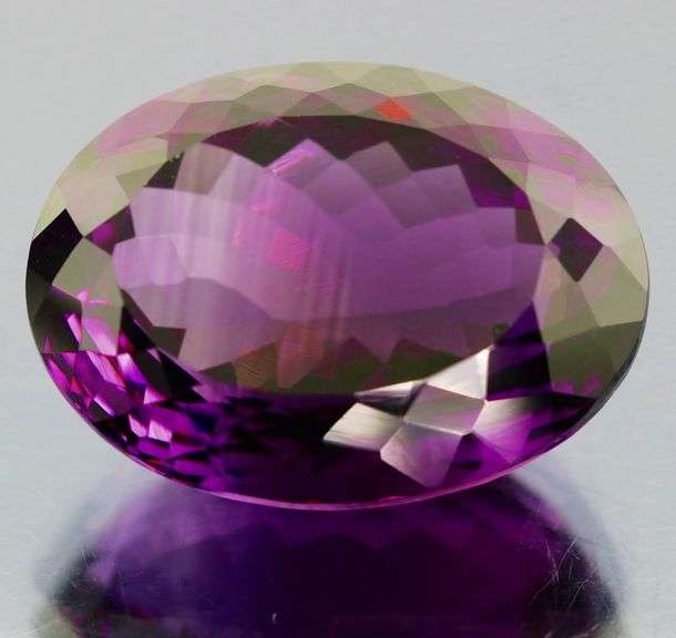 Heavy glittering 42.09ct unheated violet Amethyst