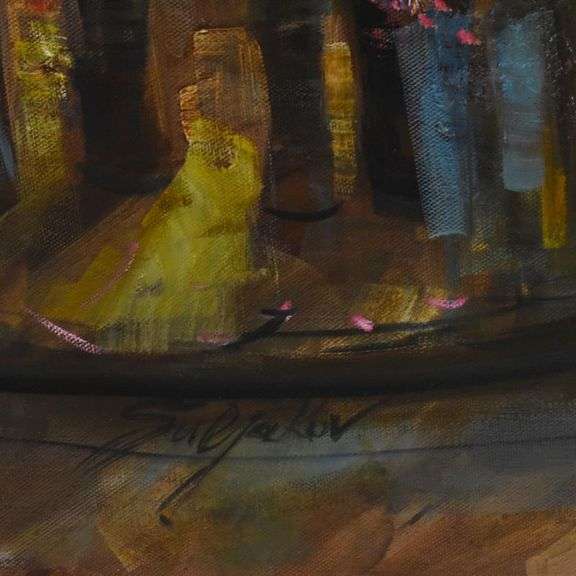Parisian Evening by Suljakov Original
