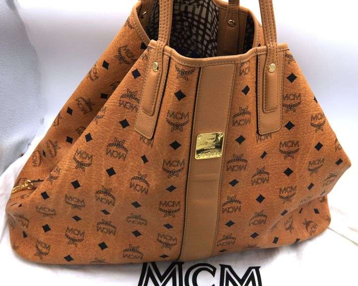 MCM XL Reversible Tote