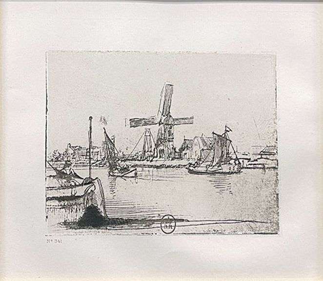 Collectible Antique Rembrandt Original Heliogravure Circa 1880