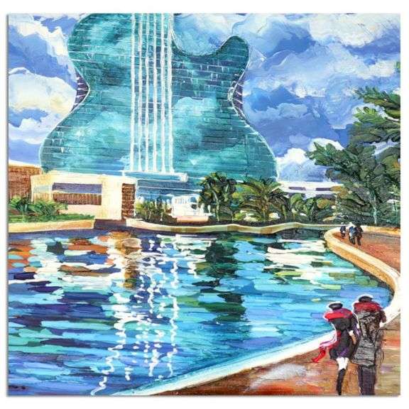 Winter at the Hard Rock by Rafael Original