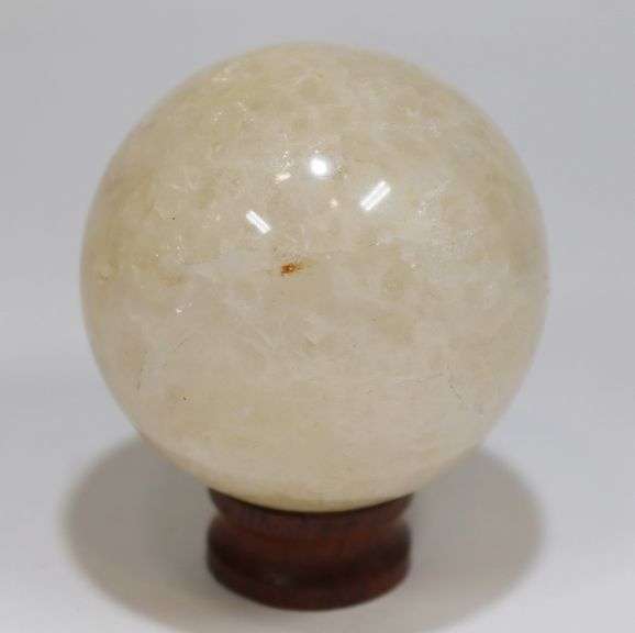 Really cool 1,415ct Quartz crystal sphere