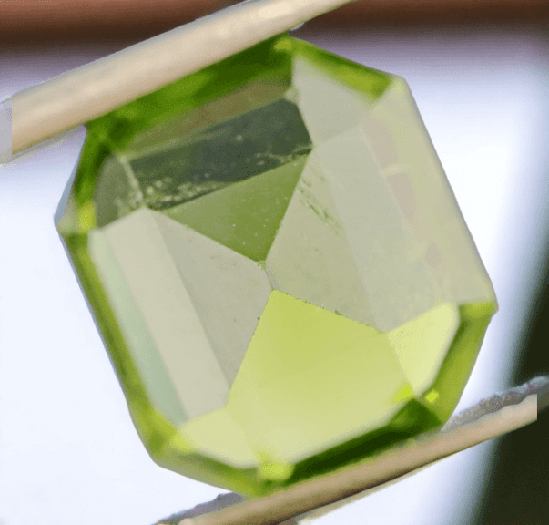 Sapat Gali 3.17ct apple green untreated Peridot