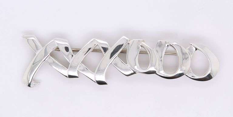 Tiffany & Co Paloma Picasso XO Brooch