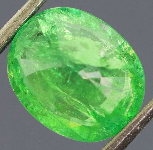 Substantial collectors 4.53ct unheated Tsavorite Garnet