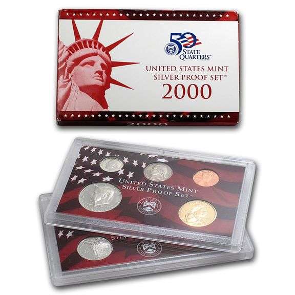 2000 Silver Proof Set