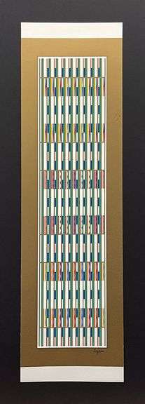 Original Rare Limited Edition Agam. Hand Signed by the Artist