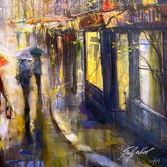 Rainy Day Shopping by Suljakov, Vadik