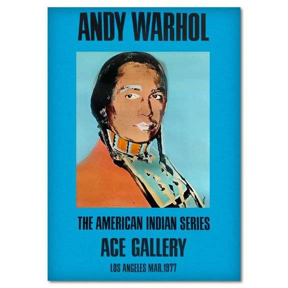 The American Indian Series by Andy Warhol