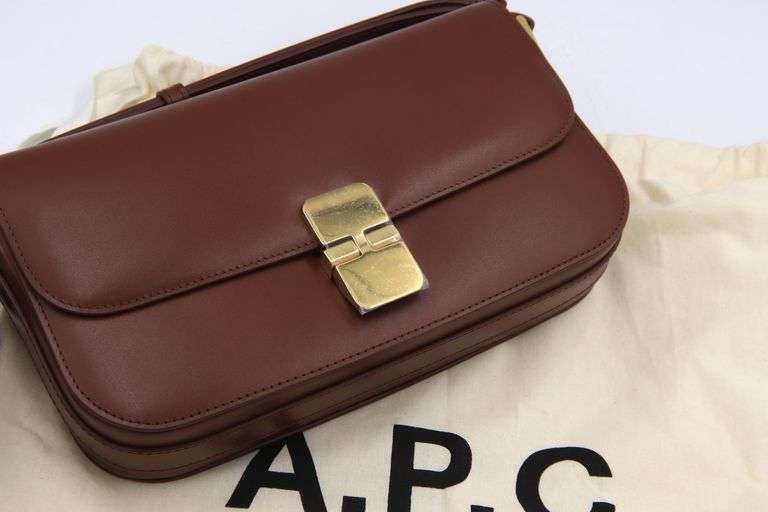 A.P.C Baguette Leather Shoulder Bag