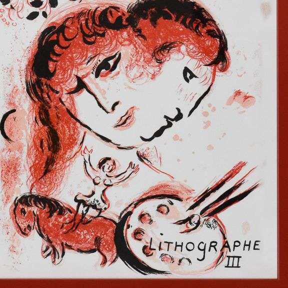 Lithographe III by Chagall