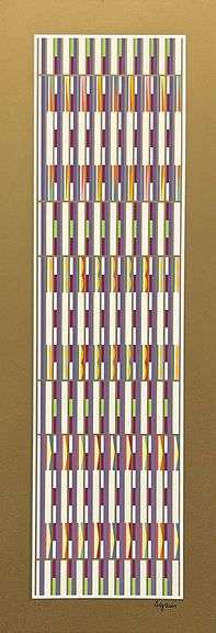 Original Rare Limited Edition Agam. Hand Signed by the Artist