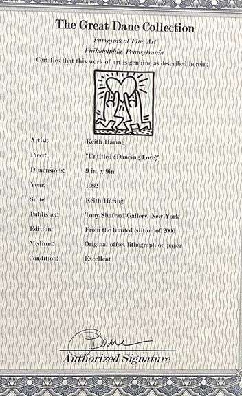 Very Collectable Limited Edition Keith Haring