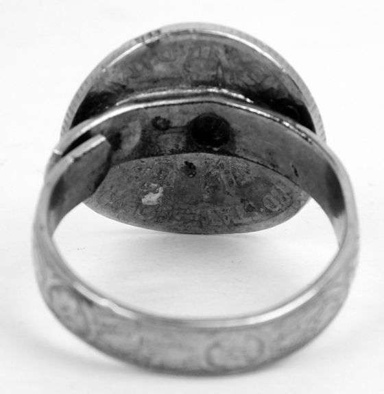 1939 U.S. Dime Coin Ring, Size 7