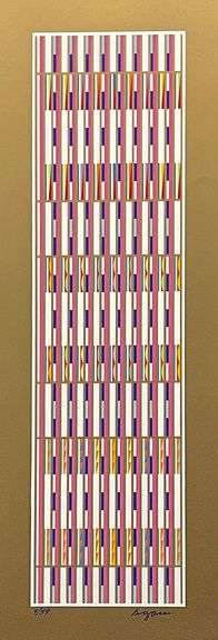 Original Rare Limited Edition Agam. Hand Signed by the Artist