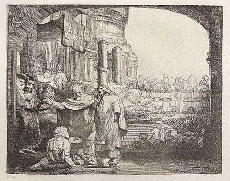 Extremely Rare Antique Rembrandt Original Heliogravure Circa 1880's