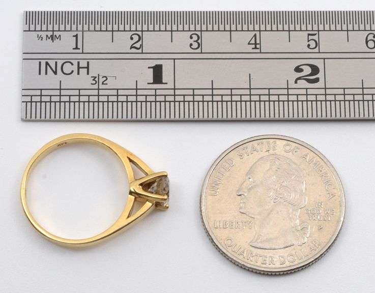 2/3 Carat Champagne Diamond Ring