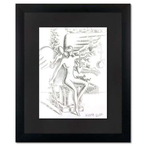 Will Justice Prevail? by Kostabi Original