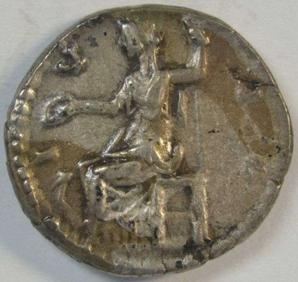 Nicer Faustina, Jr (wife of Marcus Aurelius) Roman Silver Denarius, 161 AD