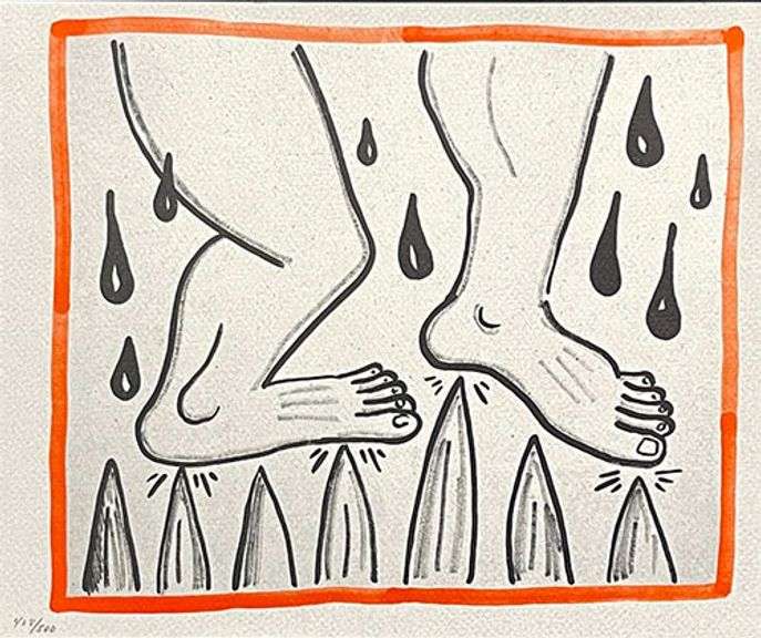 Very Collectable Limited Edition Keith Haring