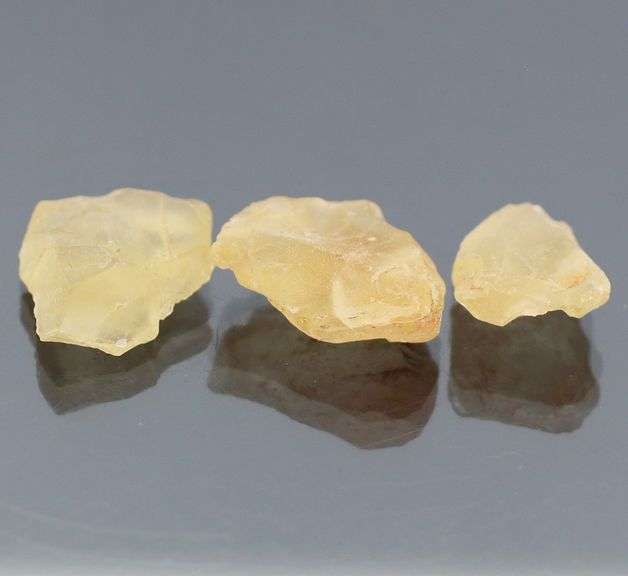 Lovely 24.61ct collectors Sunstone trio