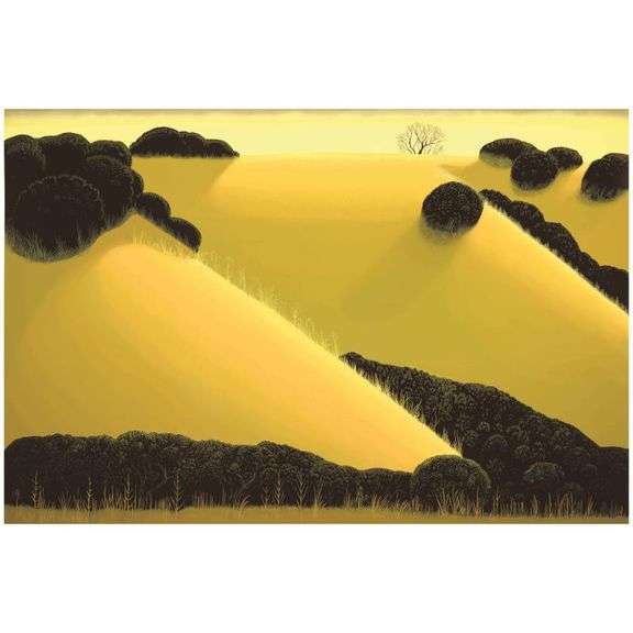 Golden Hills by Eyvind Earle