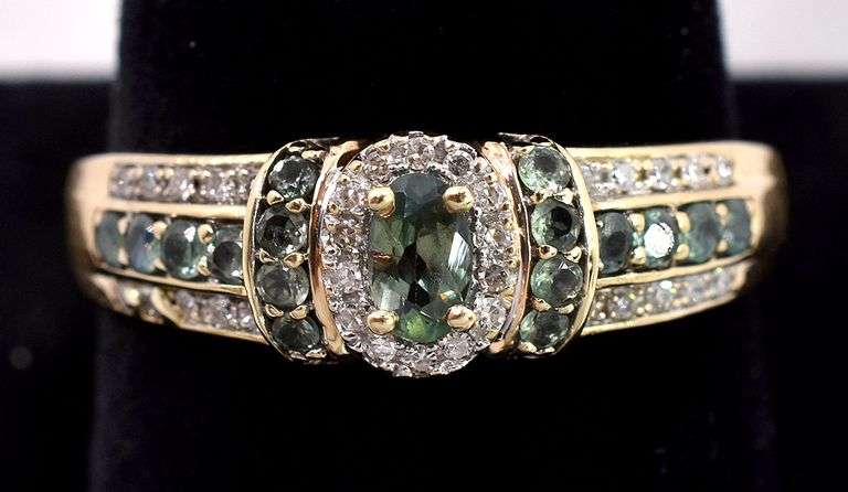 Darling Chrysoberyl and Diamond Ring in 14K Yellow Gold