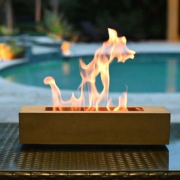 Portable Concrete Fire Pit - Enjoy Anywhere