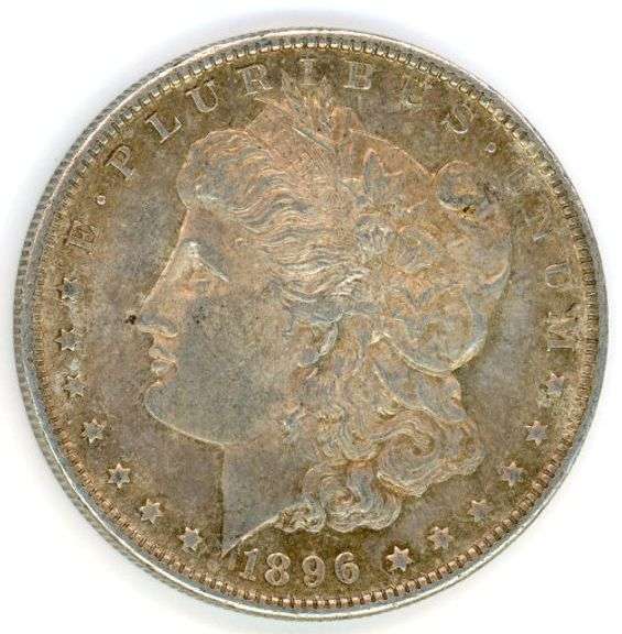 Very Nice 1896 Morgan Silver Dollar in Unc