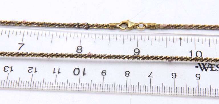 Group Lot of 7 Vintage 925 Sterling Silver Chains