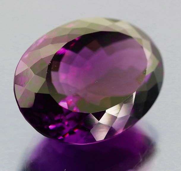 Heavy glittering 42.09ct unheated violet Amethyst