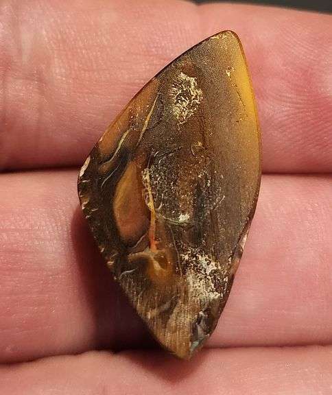 Gorgeous 34.22ct top luster Australian Boulder Opal